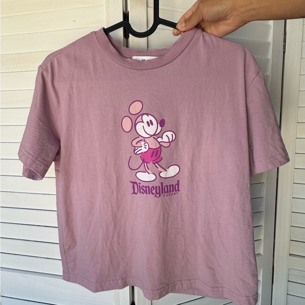 Disneyland Lavender Mickey Mouse Tee